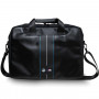 BMW BMCB15COMSCAKL Bolsa para portátil 15", Carbon Blue Stripes, negra