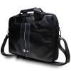 BMW BMCB15COMSCAKL Bolsa para portátil 15", Carbon Blue Stripes, negra