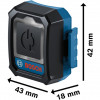 Módulo de arranque automático inalámbrico Bosch 1600A02GG1 GCT 30-42 Professional, azul