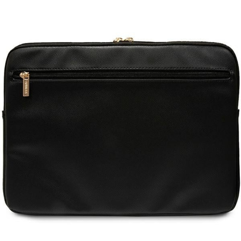Funda para portátil Guess GUCS14ZPGSTEGK, 14", Triangle 4G, negra