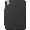 Funda para tablet UNIQ Rovus Snapmount Magnetic 360 Rotating Detachable para Apple iPad Pro 11 2024, negra