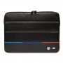 Funda para portátil BMW BMCS16PUCARTCBK, 16", negra Carbon Tricolor
