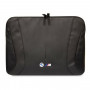Funda para portátil BMW BMCS16SPCTFK, 16", negra Carbon&Perforated