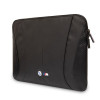 Funda para portátil BMW BMCS16SPCTFK, 16", negra Carbon&Perforated