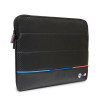 Funda para portátil BMW BMCS14PUCARTCBK, 14", negra Carbon Tricolor
