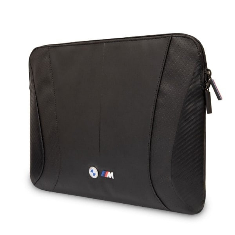 Funda para portátil BMW BMCS14SPCTFK, 14 pulgadas, negra Carbon&Perforated