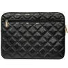 Funda para portátil Guess GUCS14ZPSQSSGK, 14", Quilted 4G, negra