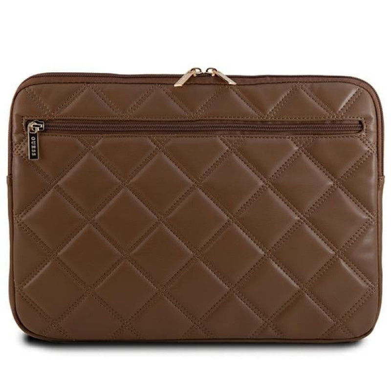 Funda para portátil Guess Quilted 4G GUCS14ZPSQSSGW 14" marrón