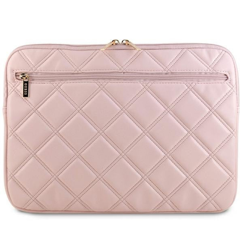 Funda para portátil Guess Quilted 4G GUCS14ZPSQSSGP 14" rosa