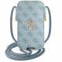 Funda rígida Guess GUPHL4GMGBL 4G Big Metal Logo para smartphones de 6,7", azul