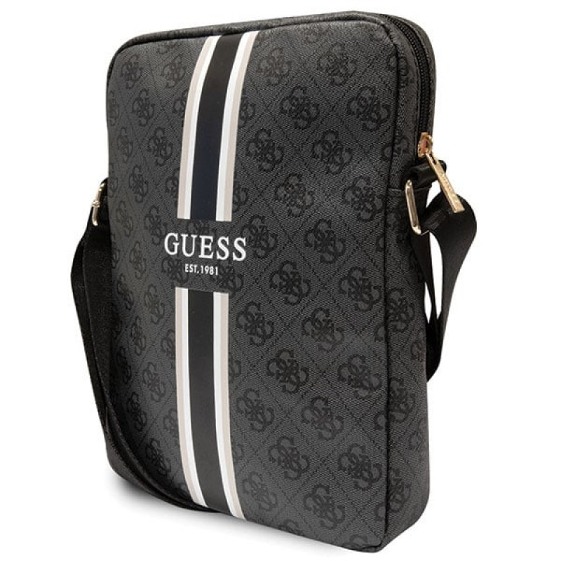 Guess GUTB10P4RPSK 4G Stripes Bolso para Tablet 10", negro