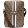 Guess GUTB10P4RPSW 4G Stripes bolso para tablet de 10", marrón