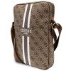 Guess GUTB10P4RPSW 4G Stripes bolso para tablet de 10", marrón