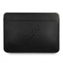 Funda Guess GUCS13PUSASBK Saffiano Script para portátil de 13", negra