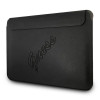 Funda Guess GUCS13PUSASBK Saffiano Script para portátil de 13", negra