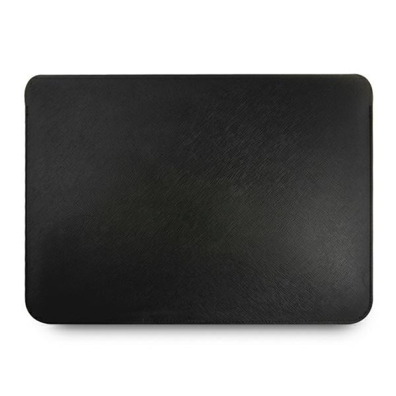 Funda Guess GUCS13PUSASBK Saffiano Script para portátil de 13", negra