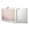 Funda Guess GUCS13PUSASPI Saffiano Script para portátil de 13", rosa