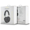 Auriculares inalámbricos de diadema Guess 4G Triangle Logo, Bluetooth 5.3, negros