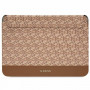 Funda para portátil Guess GUCS14HGCFSEW 14", GCube Stripes, marrón