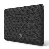 Funda para portátil Guess GUCS14P4TK 13/14 pulgadas, 4G Uptown Triangle, negra