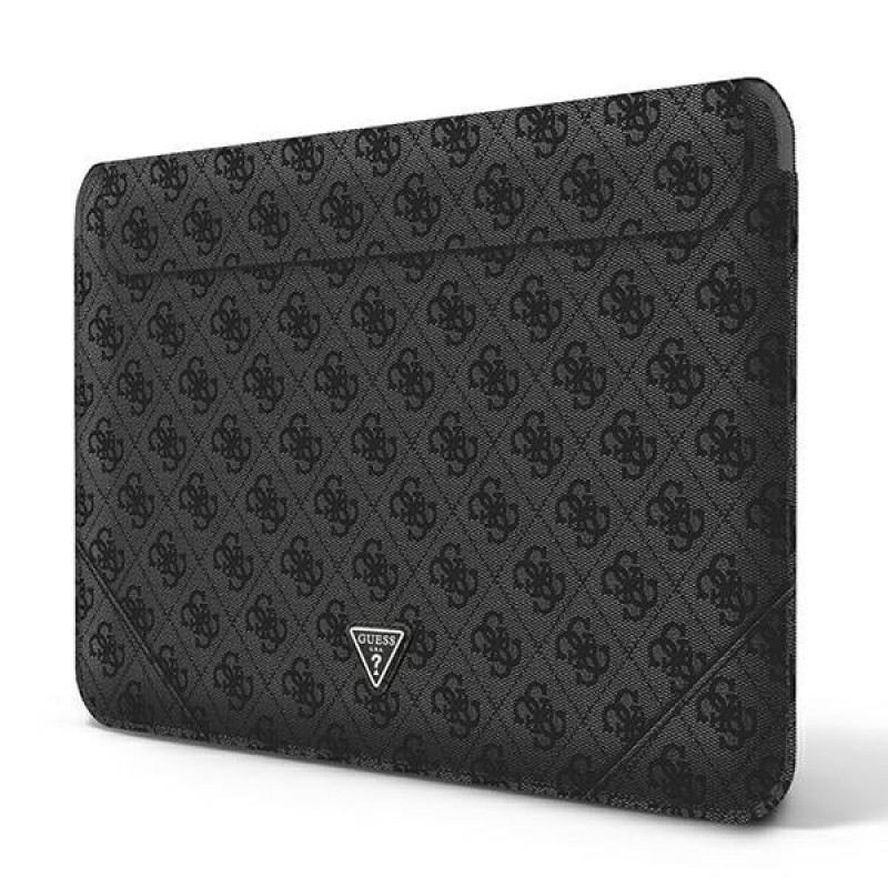 Funda para portátil Guess GUCS14P4TK 13/14 pulgadas, 4G Uptown Triangle, negra