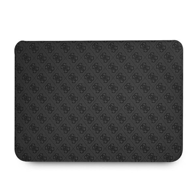 Funda para portátil Guess GUCS14P4TK 13/14 pulgadas, 4G Uptown Triangle, negra