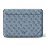 Funda para portátil Guess GUCS14P4TB 13/14 pulgadas, 4G Uptown Triangle, azul