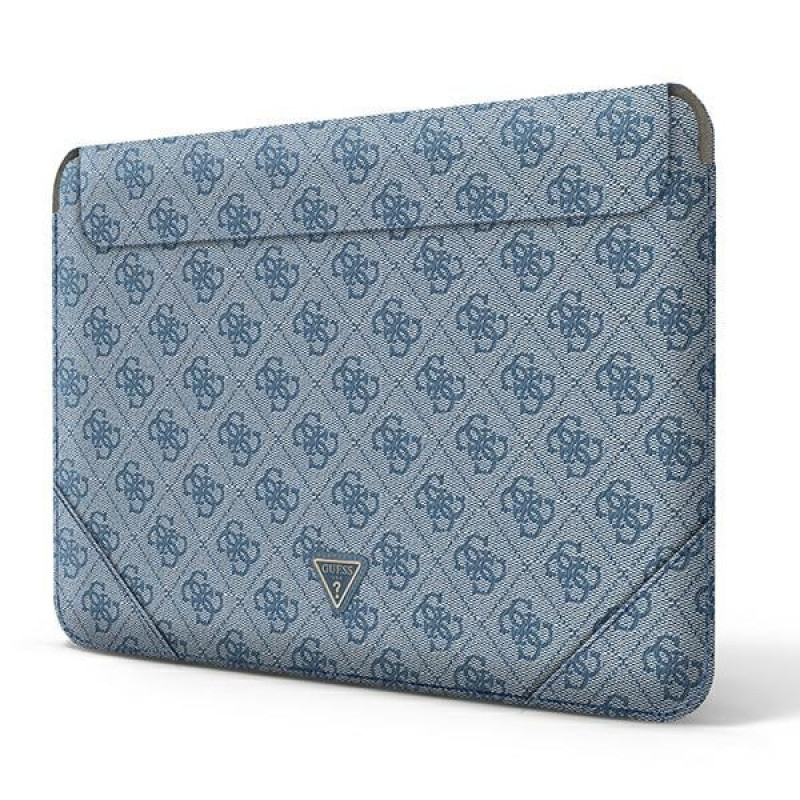 Funda para portátil Guess GUCS14P4TB 13/14 pulgadas, 4G Uptown Triangle, azul