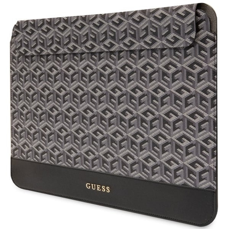 Funda para portátil Guess GUCS14HGCFSEK 14", GCube Stripes, negra