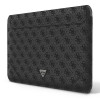 Funda para portátil Guess GUCS16P4TK de 16 pulgadas, 4G Uptown Triangle, negra