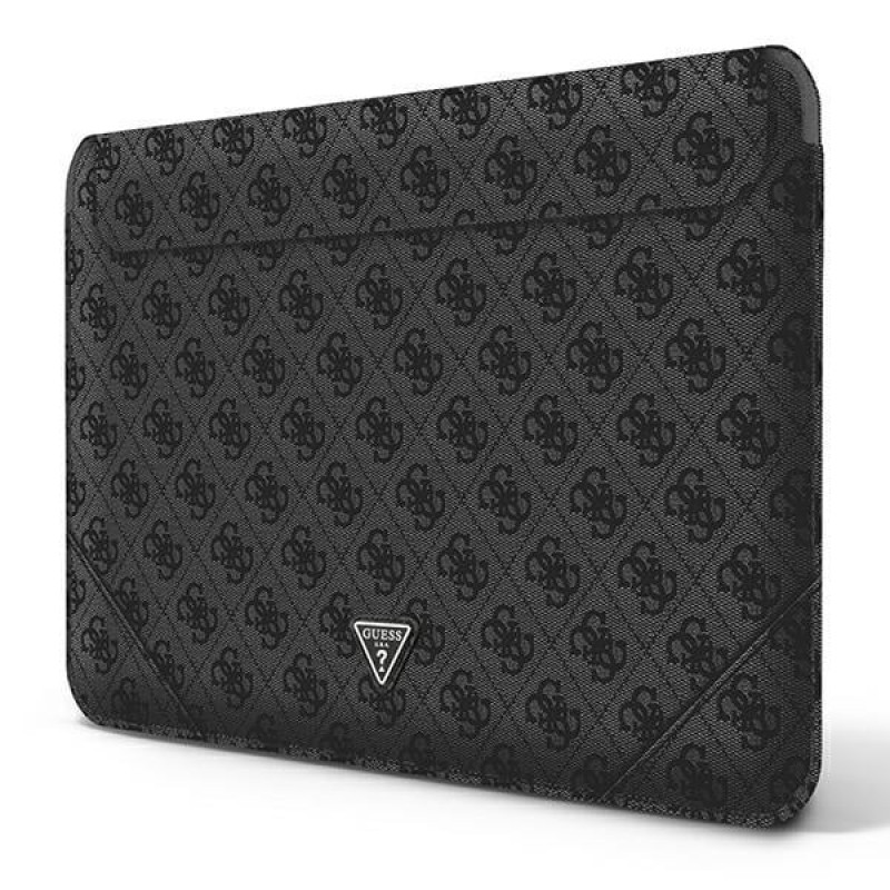 Funda para portátil Guess GUCS16P4TK de 16 pulgadas, 4G Uptown Triangle, negra
