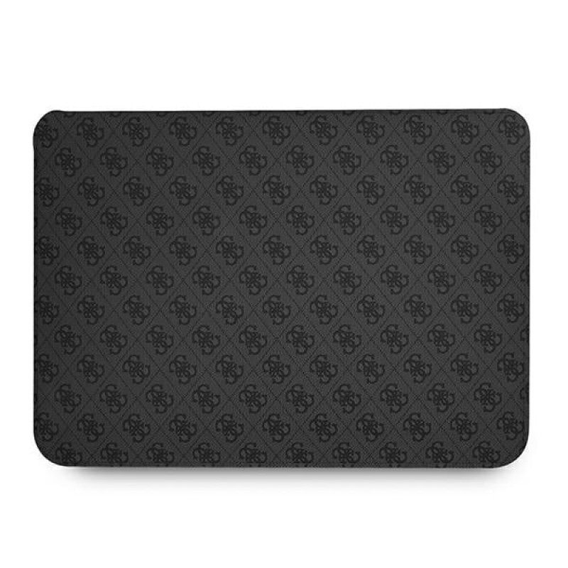 Funda para portátil Guess GUCS16P4TK de 16 pulgadas, 4G Uptown Triangle, negra