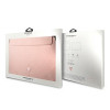 Funda para portátil Guess GUCS16PSATLP de 16", Saffiano Triangle, rosa