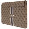Funda para portátil Guess GUCS14P4RPSW de 14 pulgadas, 4G Printed Stripes, marrón
