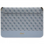 Funda para portátil Guess GUCS14PS4SGB de 14 pulgadas, 4G Stripe Metal Logo, azul