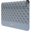 Funda para portátil Guess GUCS14PS4SGB de 14 pulgadas, 4G Stripe Metal Logo, azul