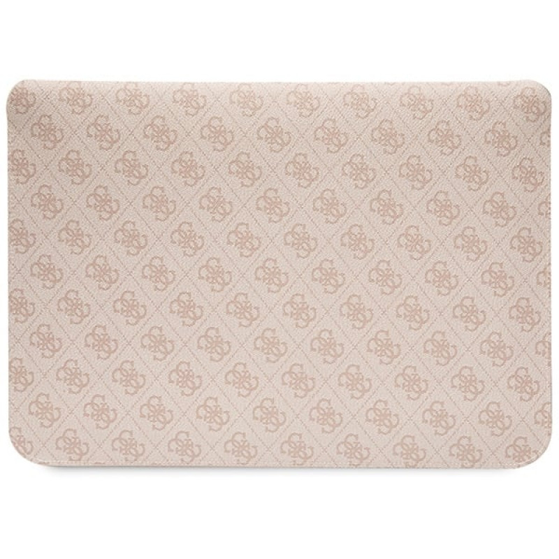 Funda para portátil Guess GUCS14PS4SGP 14 pulgadas, 4G Stripe Metal Logo, rosa