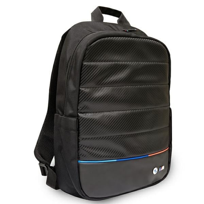 Mochila BMW BMBP15COCARTCBK 16", Carbon Tricolor, negra
