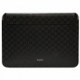 Funda para portátil Karl Lagerfeld KLCS14SAKLHPK para 14", negra, Saffiano Monogram Plaque