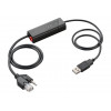 Adaptador de conmutación electrónica HP Poly APU-76 para auriculares, conforme a TAA (85R00AA)