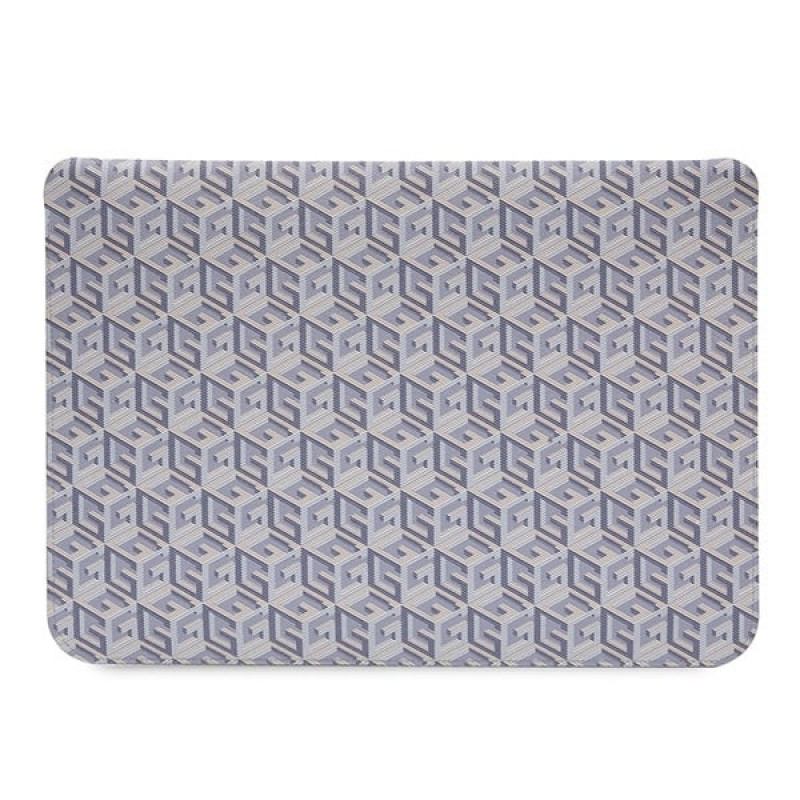 Funda para portátil Guess GUCS16HGCFSEB para hasta 16", GCube Stripe, azul