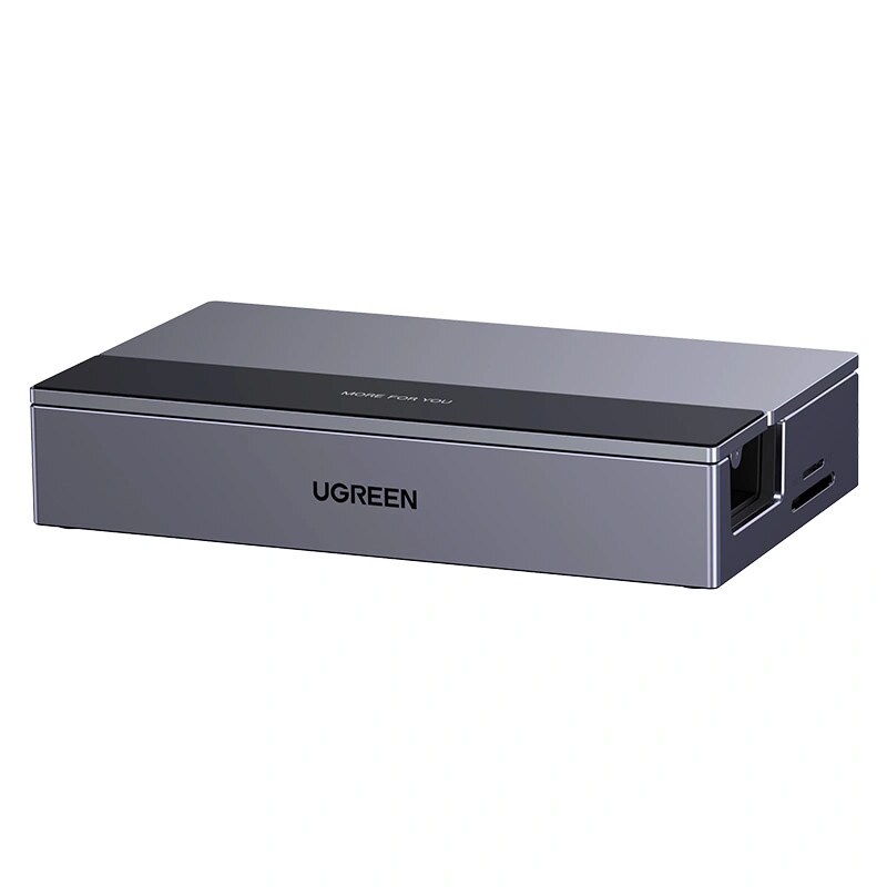 Adaptador/Hub USB-C 9 en 1 Ugreen CM800, DisplayPort (4K 120Hz), Ethernet RJ45, USB, SD/TF