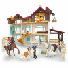 Schleich Horse Club villa junto al lago y paddock set de juego 42785