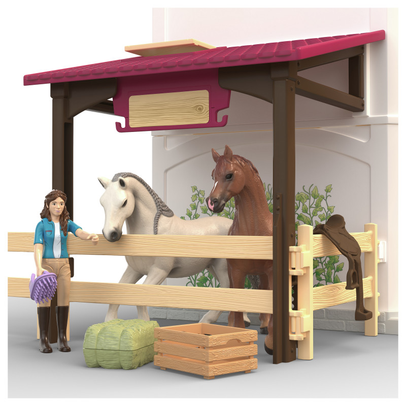 Schleich Horse Club villa junto al lago y paddock set de juego 42785