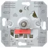 Gira 030900 Regulador de intensidad e interruptor, mecanismo empotrado, metálico