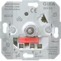 Gira 030900 Regulador de intensidad e interruptor, mecanismo empotrado, metálico