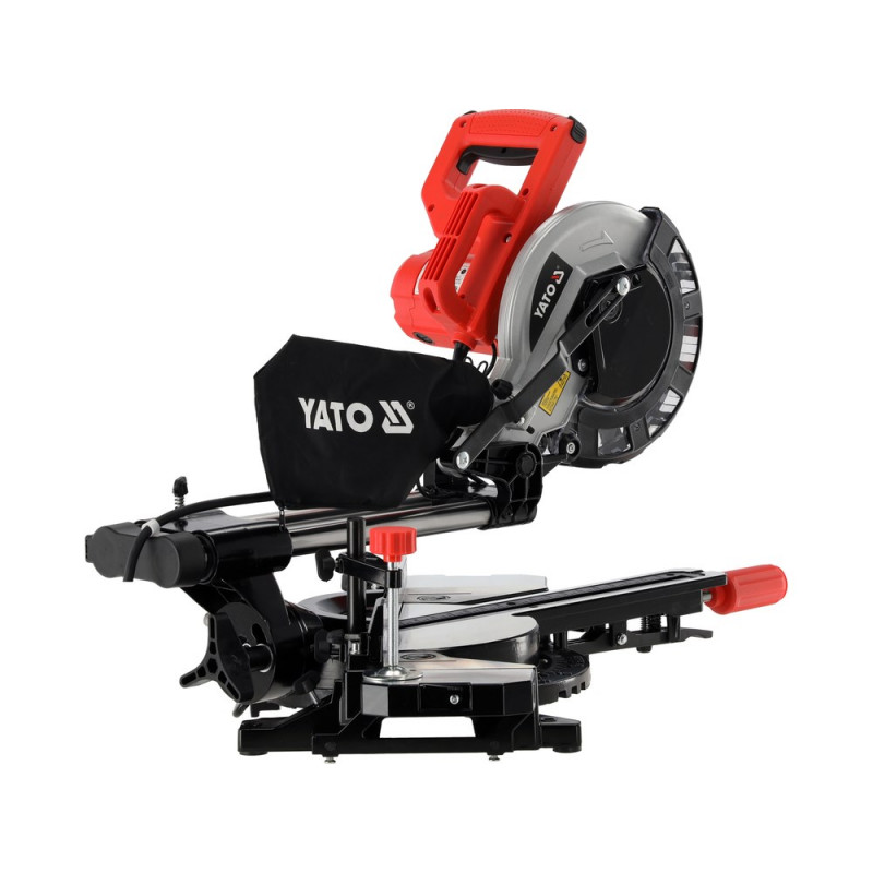 Sierra ingletadora YATO YT-821710 con láser, 2000 W, 216 mm