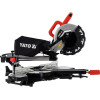 Sierra ingletadora YATO YT-821710 con láser, 2000 W, 216 mm