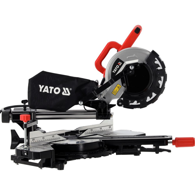 Sierra ingletadora YATO YT-821710 con láser, 2000 W, 216 mm