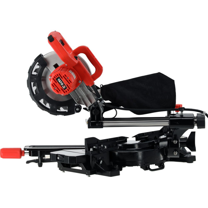 Sierra ingletadora YATO YT-821710 con láser, 2000 W, 216 mm